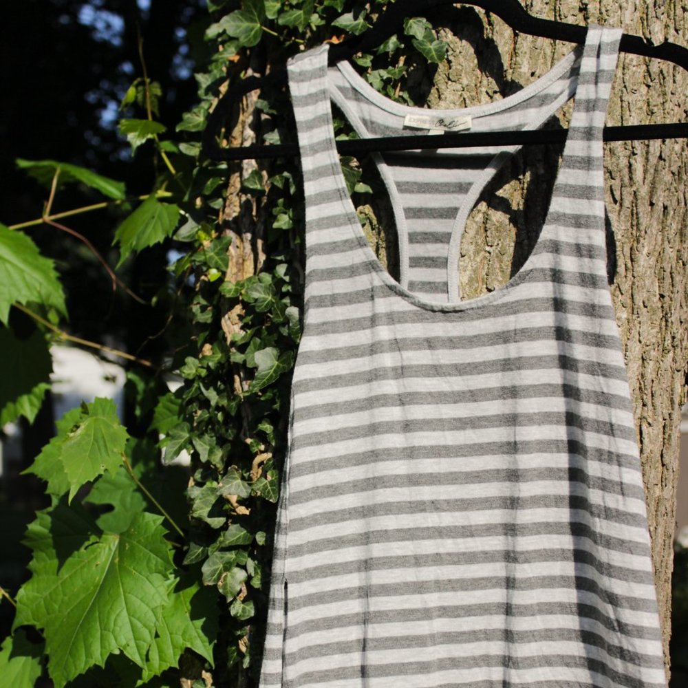 Striped Racer Bank Tank